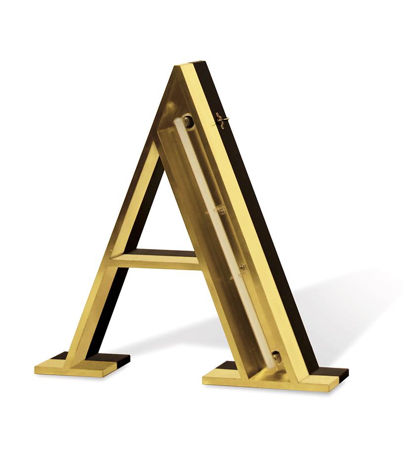 Illuminated Alphabet A