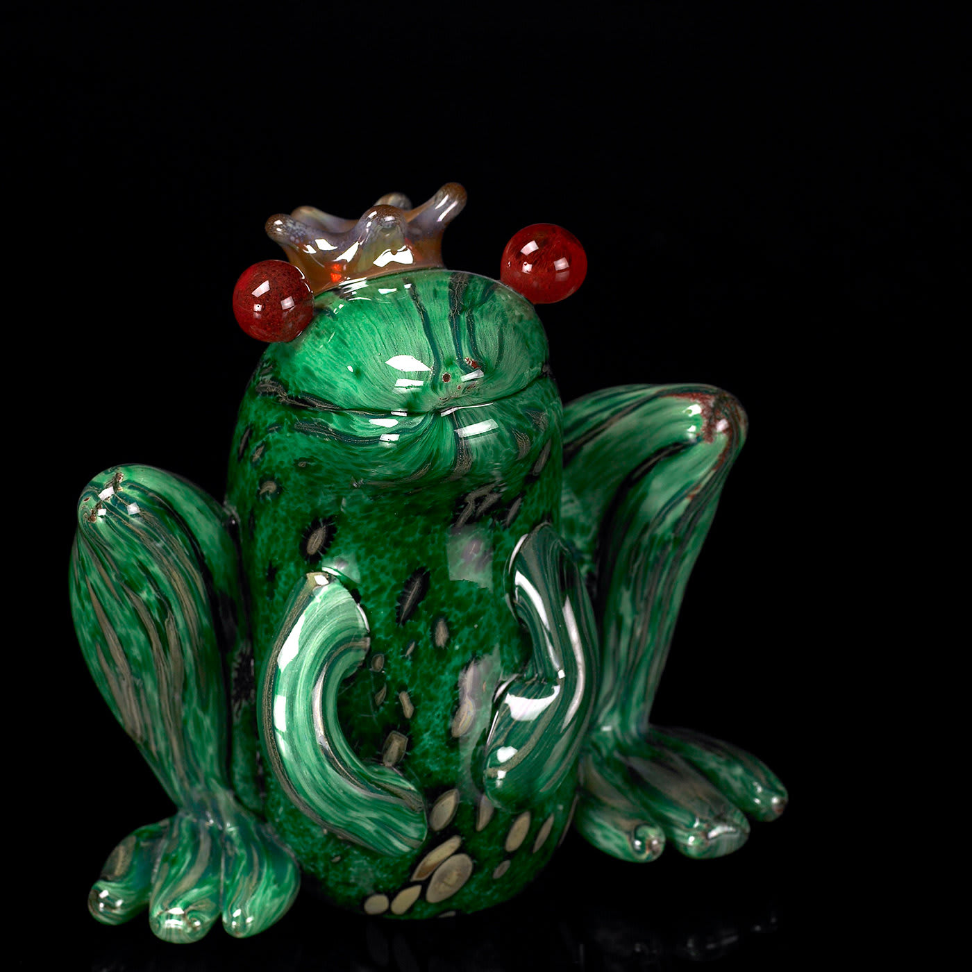 Glass Prince Figure