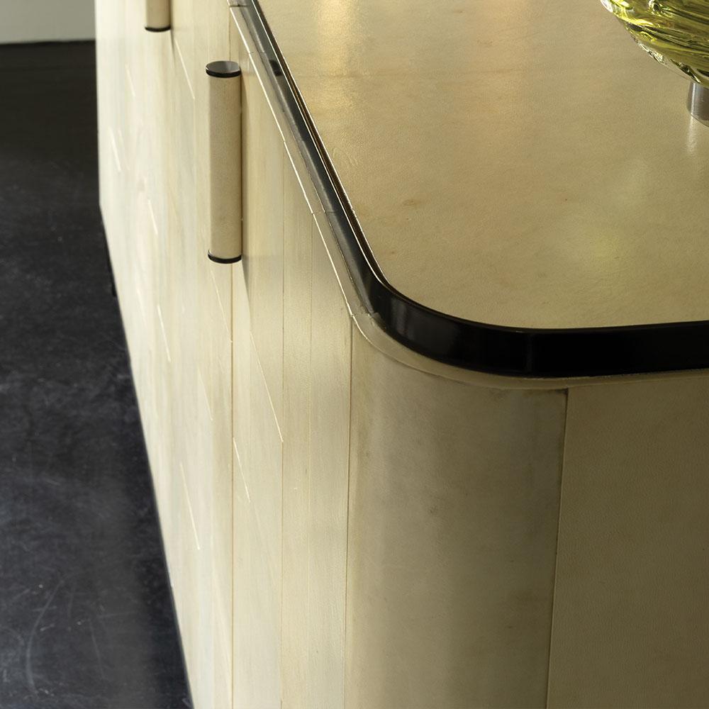 Aventine Buffet Parchment Finish