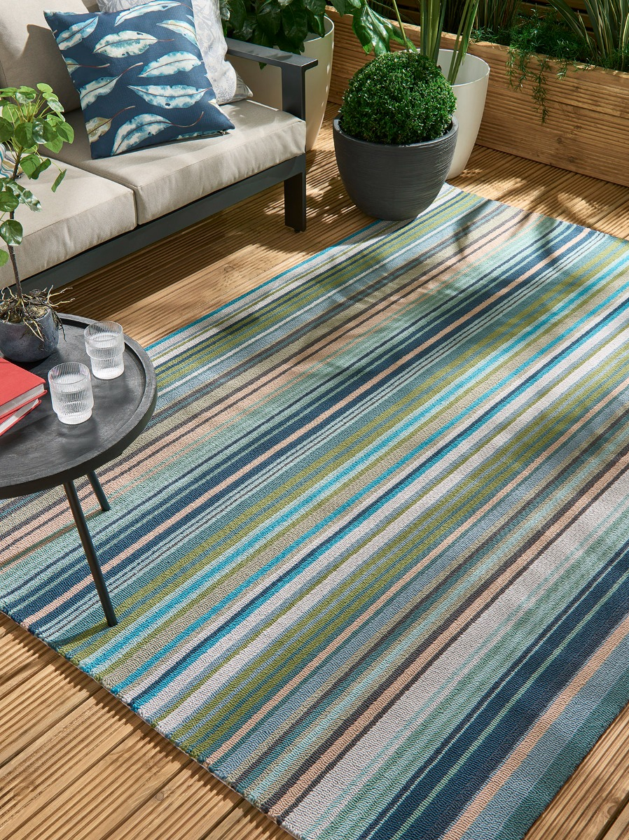 Spectro Str Emer/Mar/Ru outdoor 442108 Rug