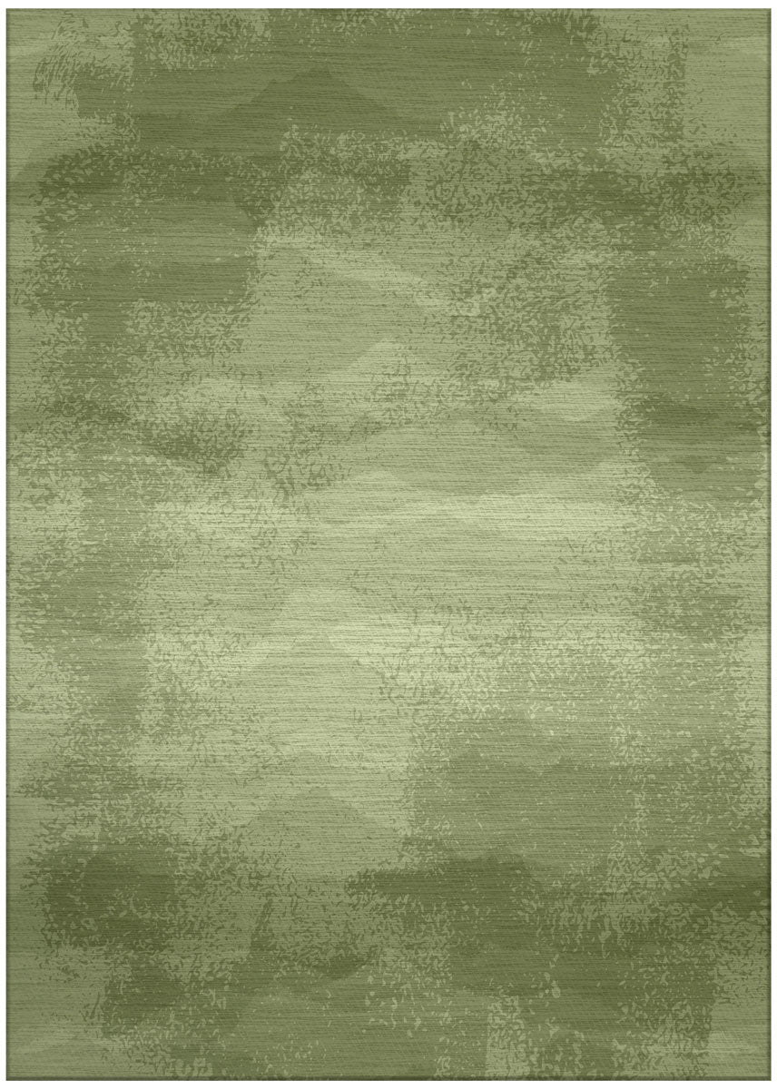 Waves Touquet Green Rug ☞ Size: 55 x 85 cm