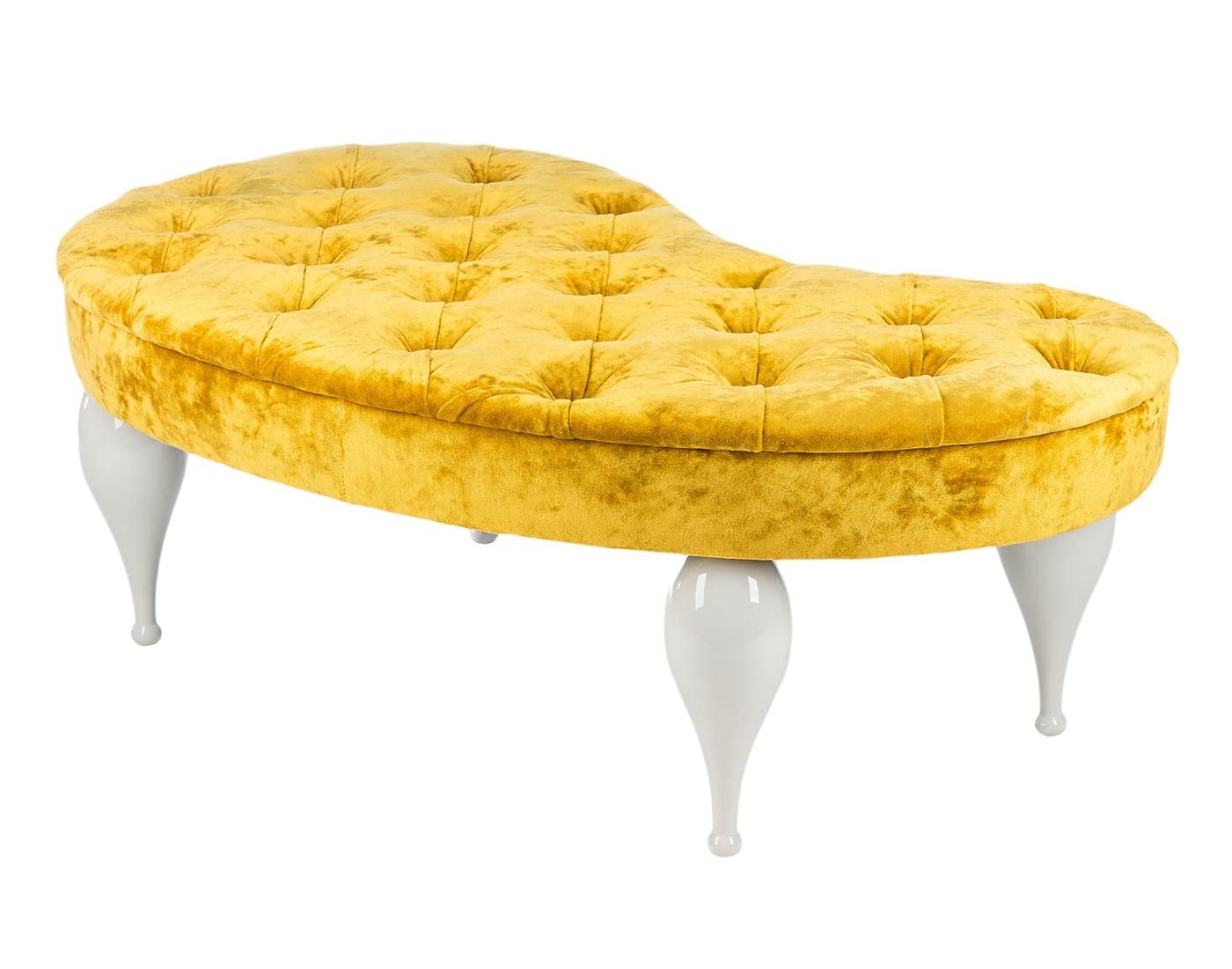 Carlos Mustard Yellow Bench