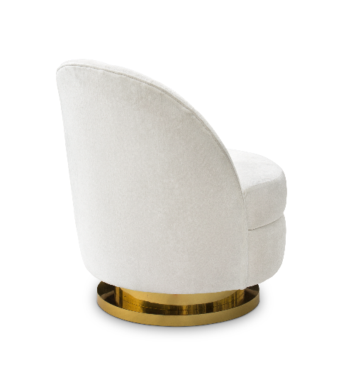 Gavin White Single Sofa