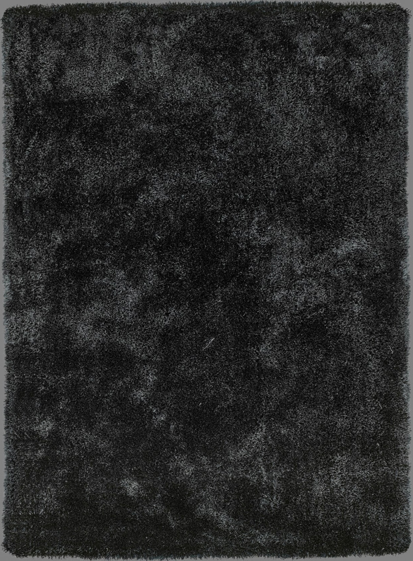 Luxury Black Charcoal Rug | Size: 200 x 300 cm