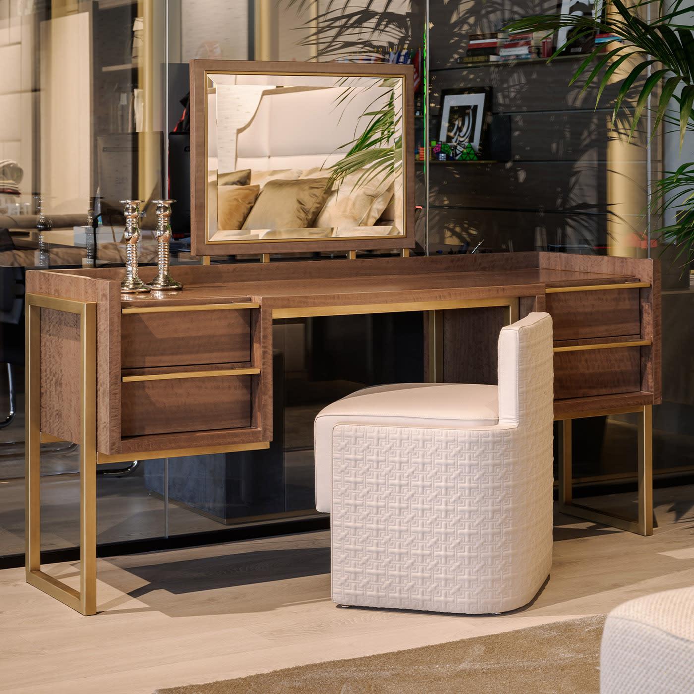 Plaza Beige Italian Armchair