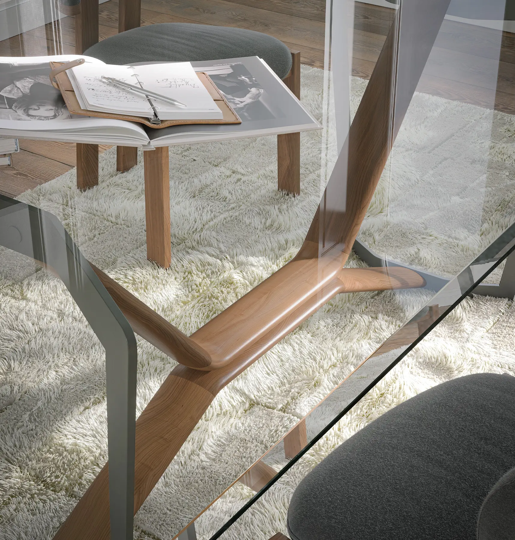 Oliver Glass Table