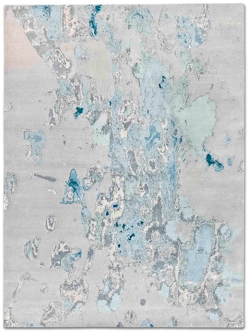 Two Tones Handmade Luxury Rug