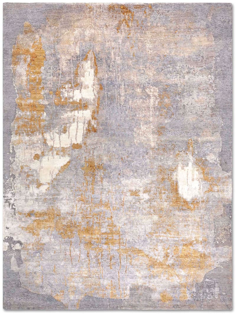 Stereo Gold Luxury Hand-Knotted Rug