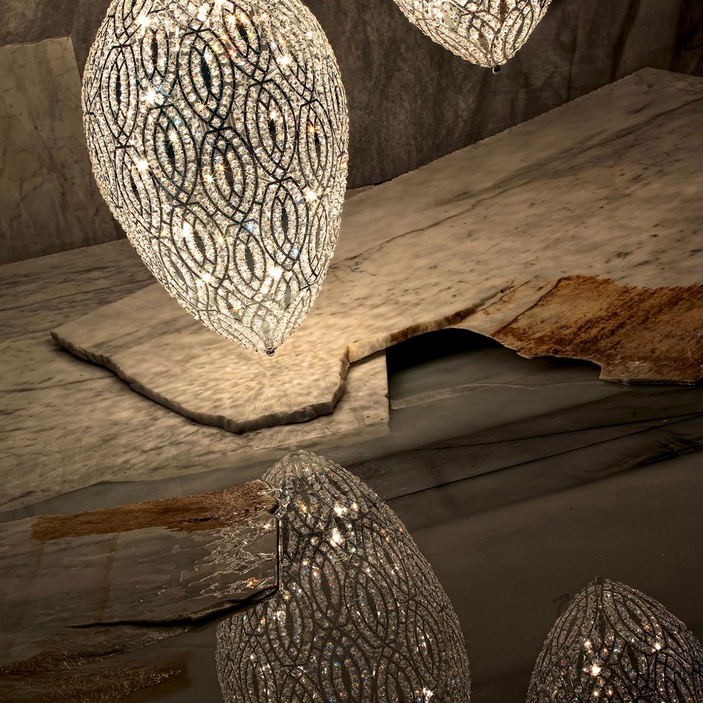 Arabesque Egg Pendant Light