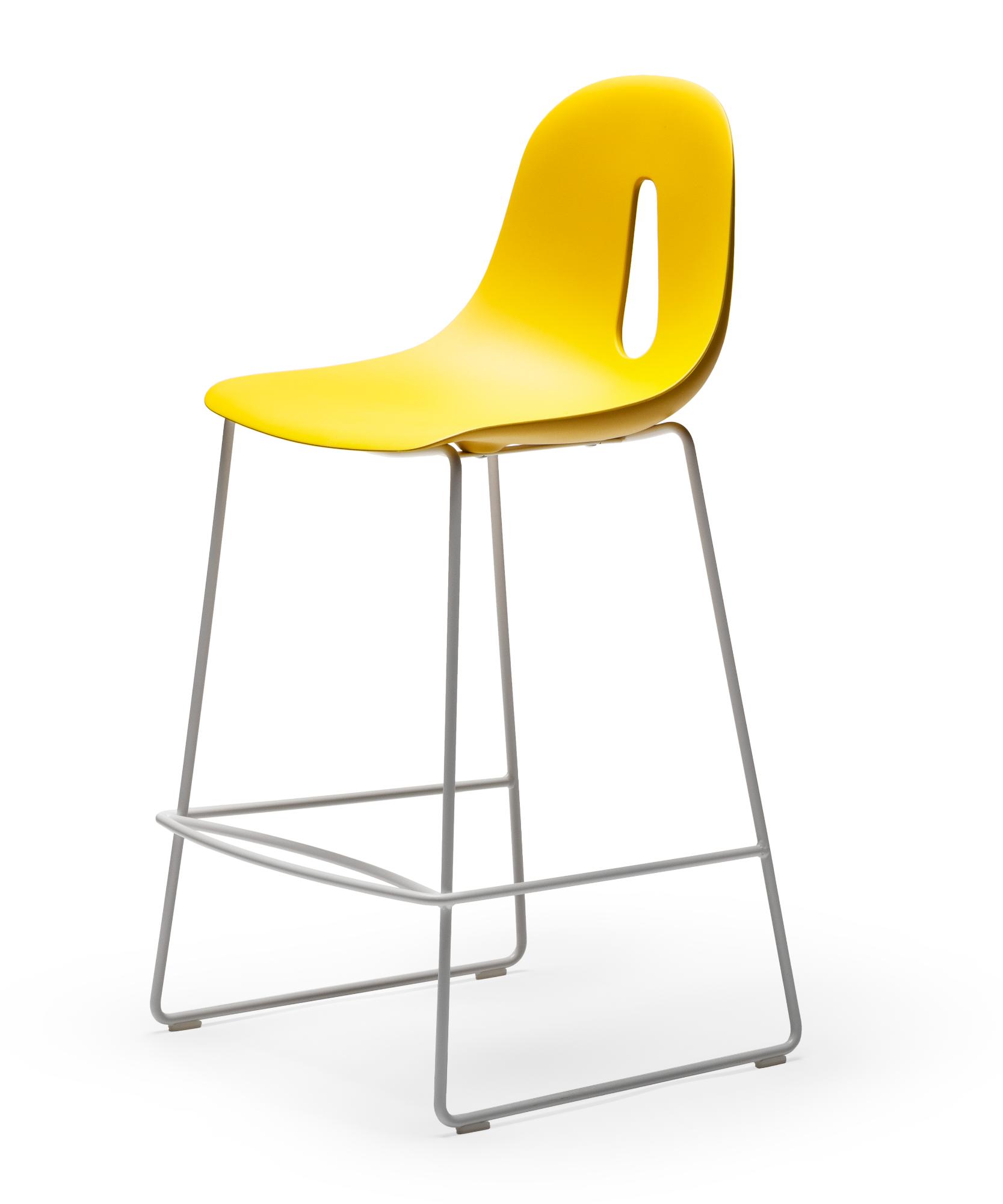 Gotham Yellow Bar Stool