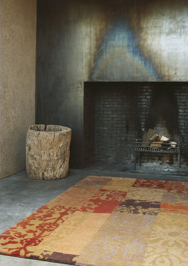 Kodari Patchwork Red Rug | Size: 250 x 350 cm