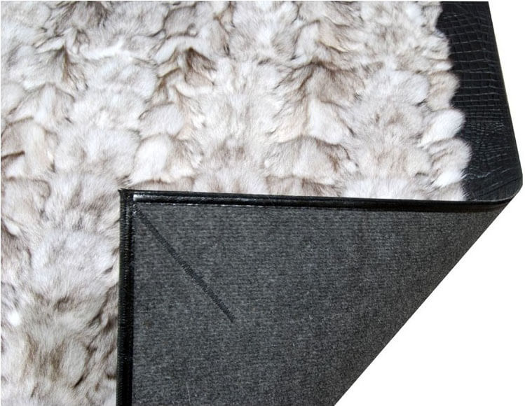 Fur Grey 790 Fur Rug