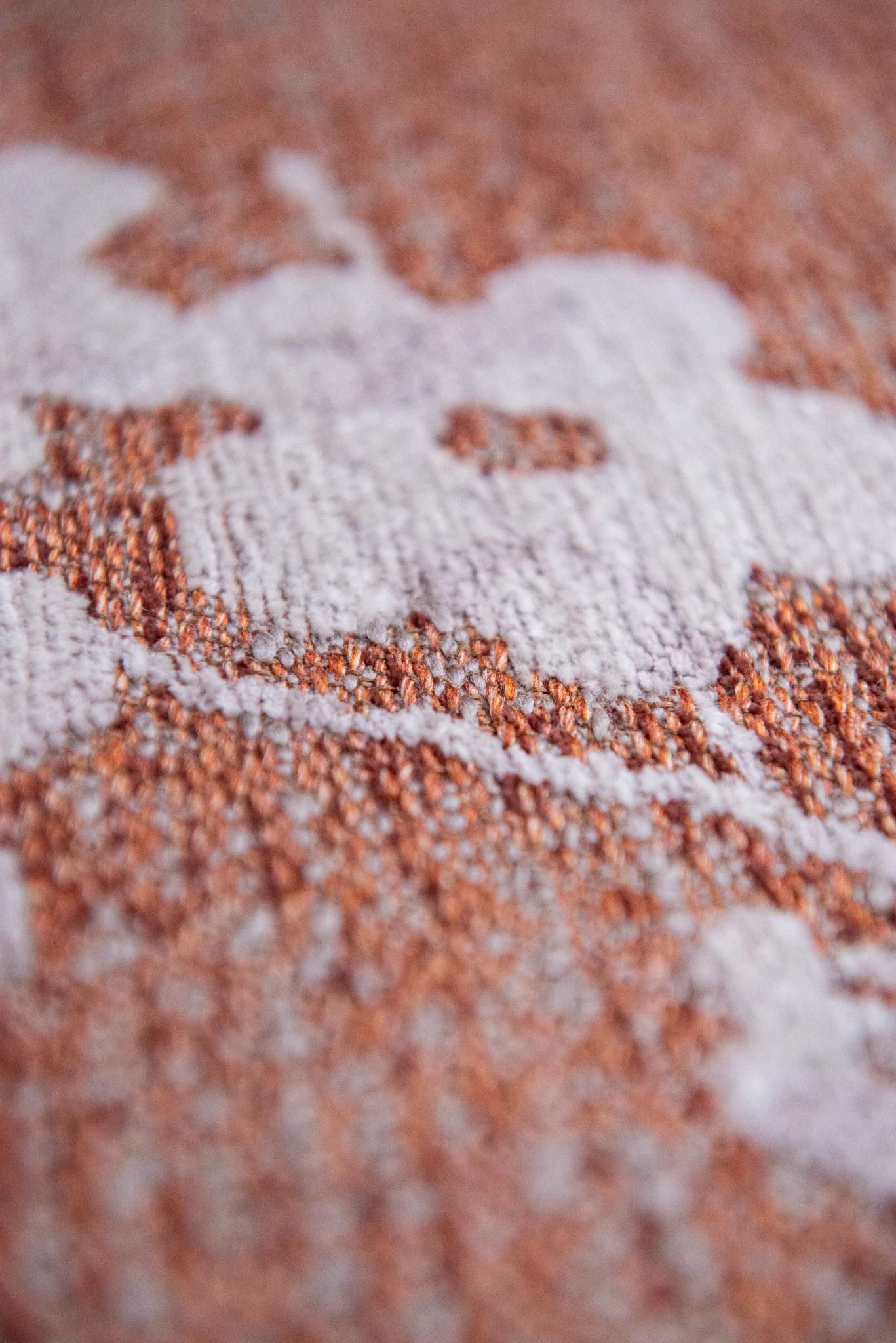 Copper Pink 9371 Round Rug
