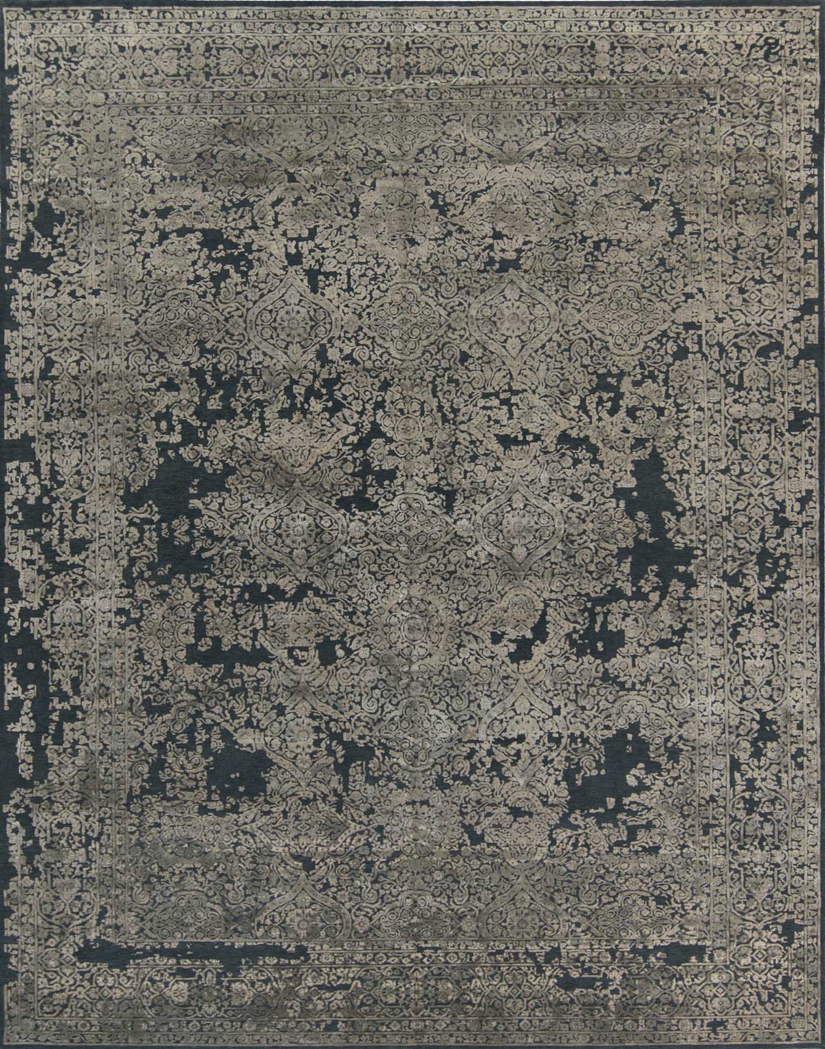 Mala Faded Silver Rug