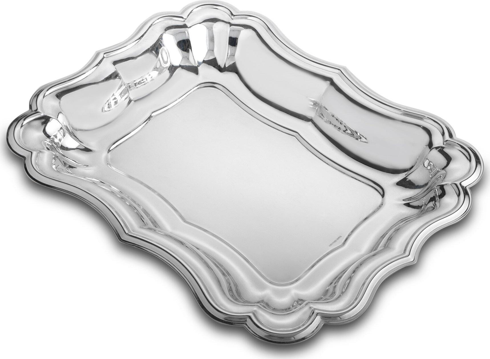 Silver-Plated Serving Tray