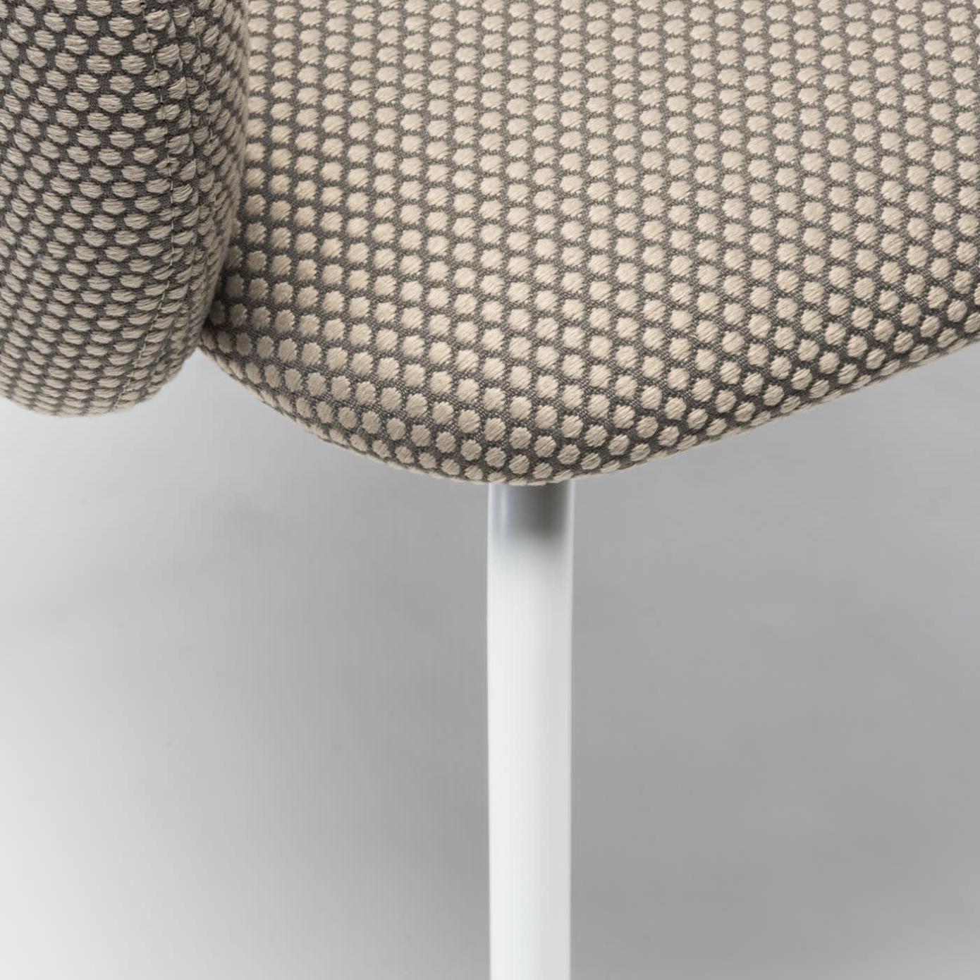 Bel Light Gray Bar Stool