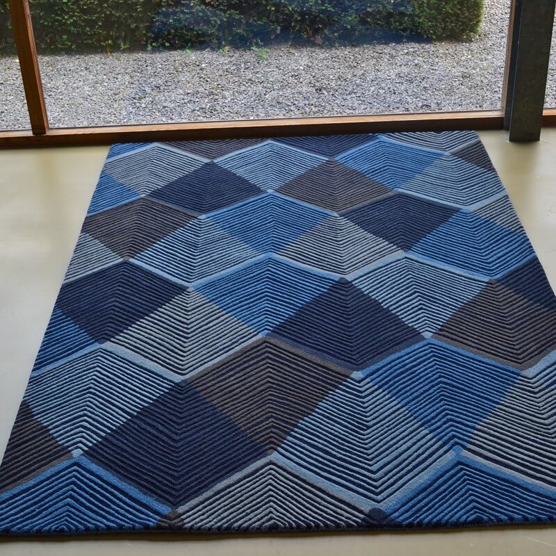 Rhythym Indigo 40908 Rug