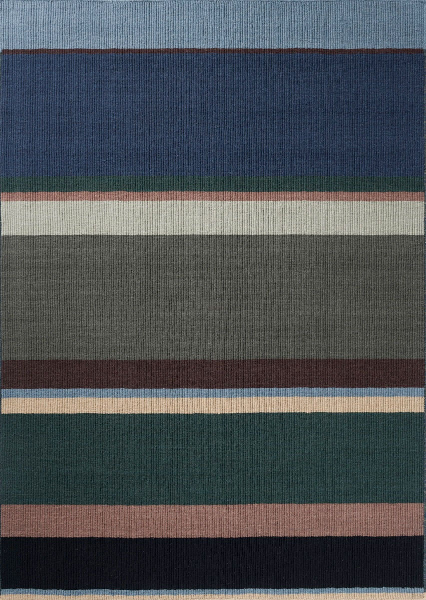 Artisan Stack Green Flatwoven Rug