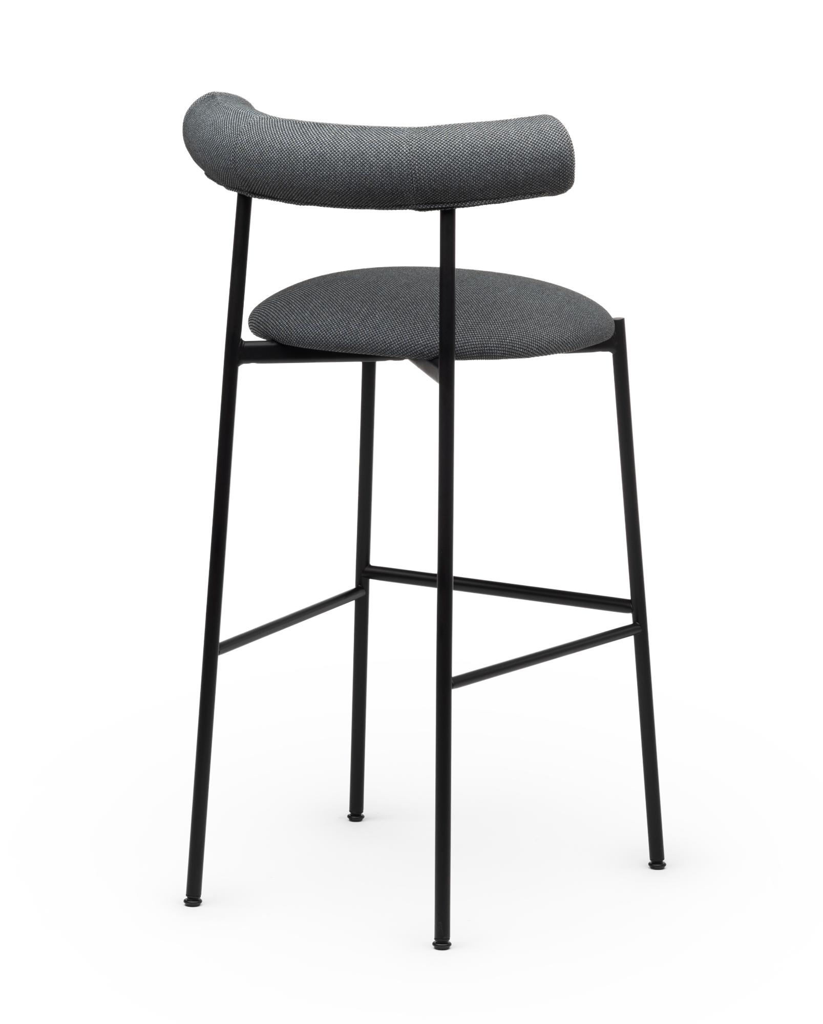 Pampa Gray Bar Stool