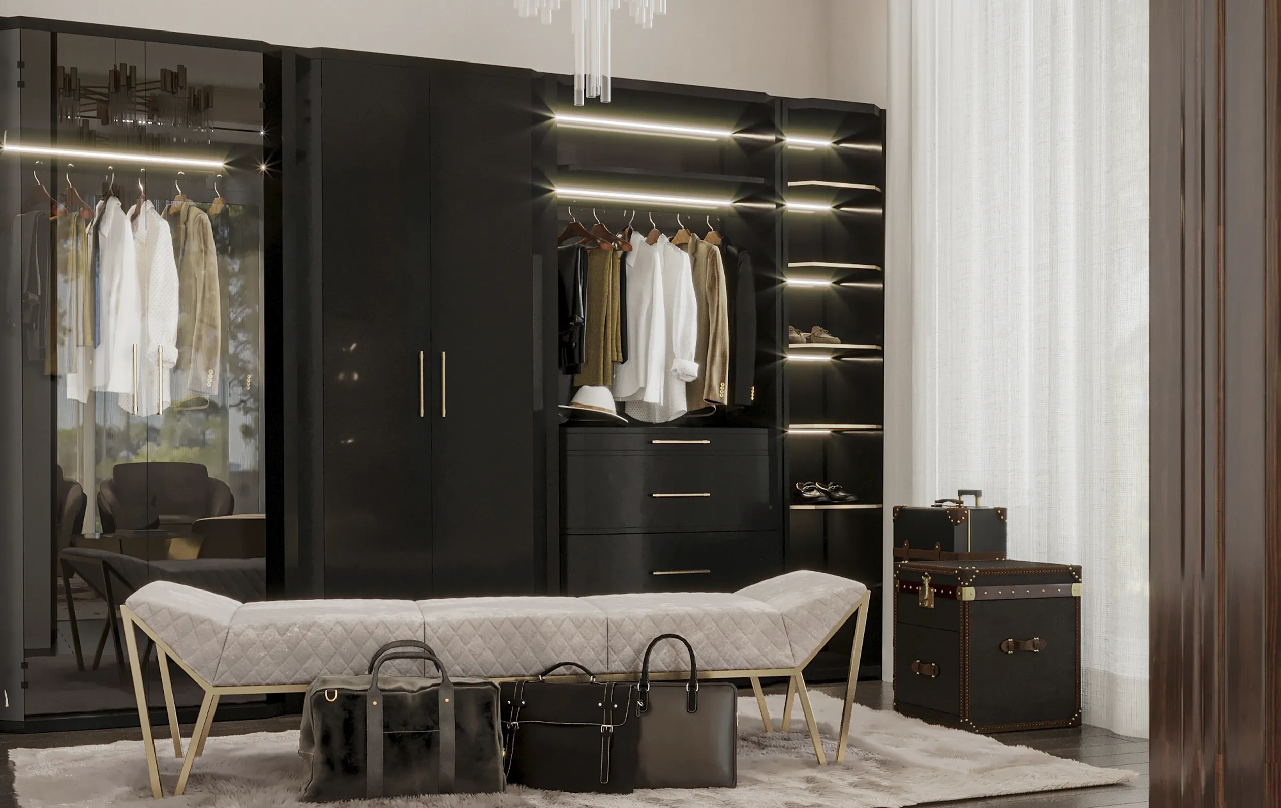 Rhythm Black Closet - 3