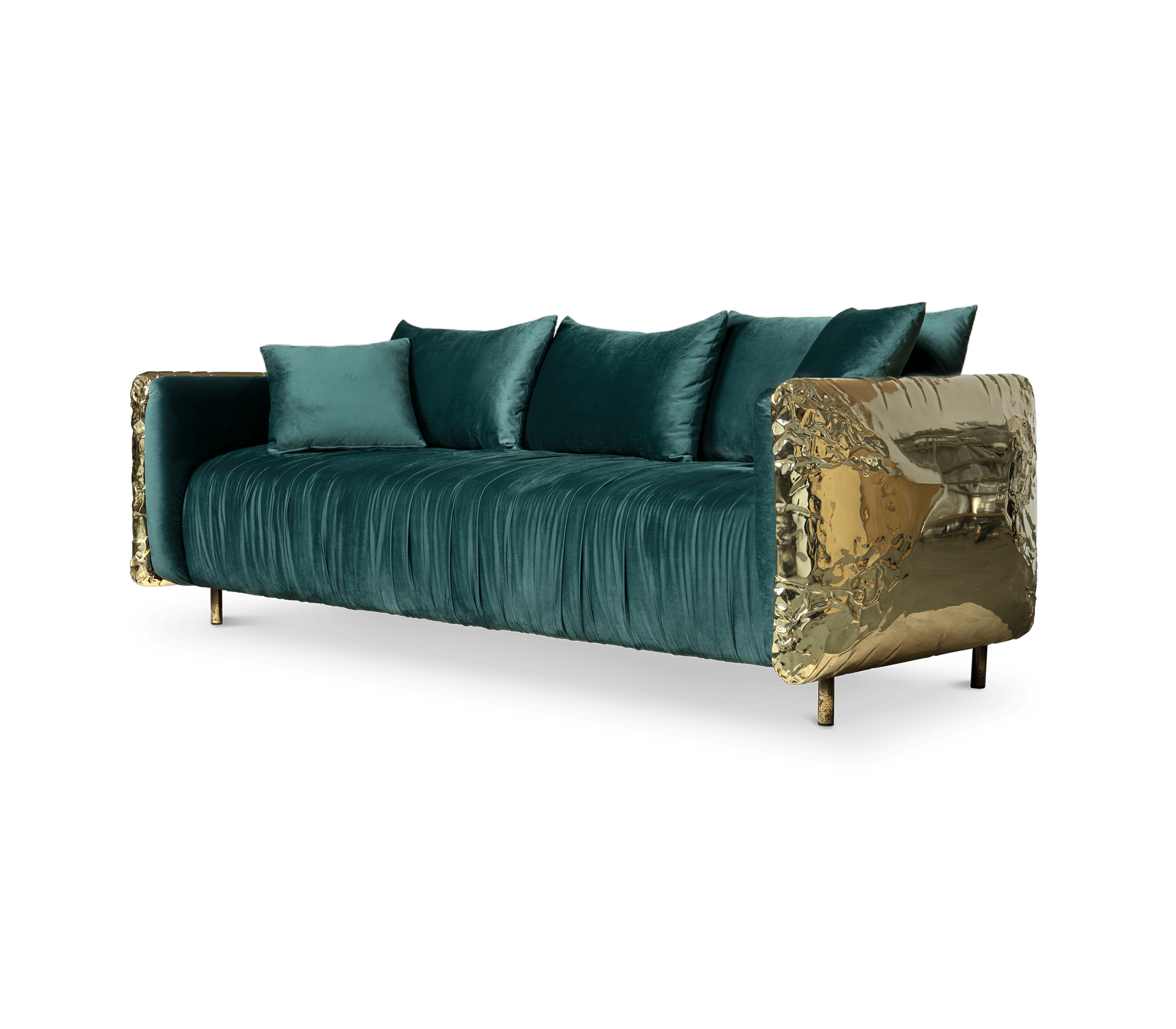 Imperia Green Luxe Sofa