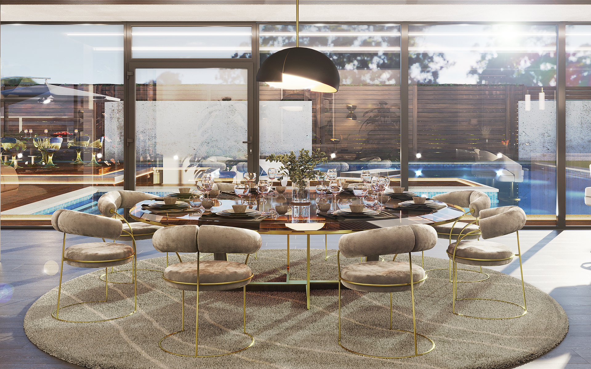 Mirage Suspension Lamp