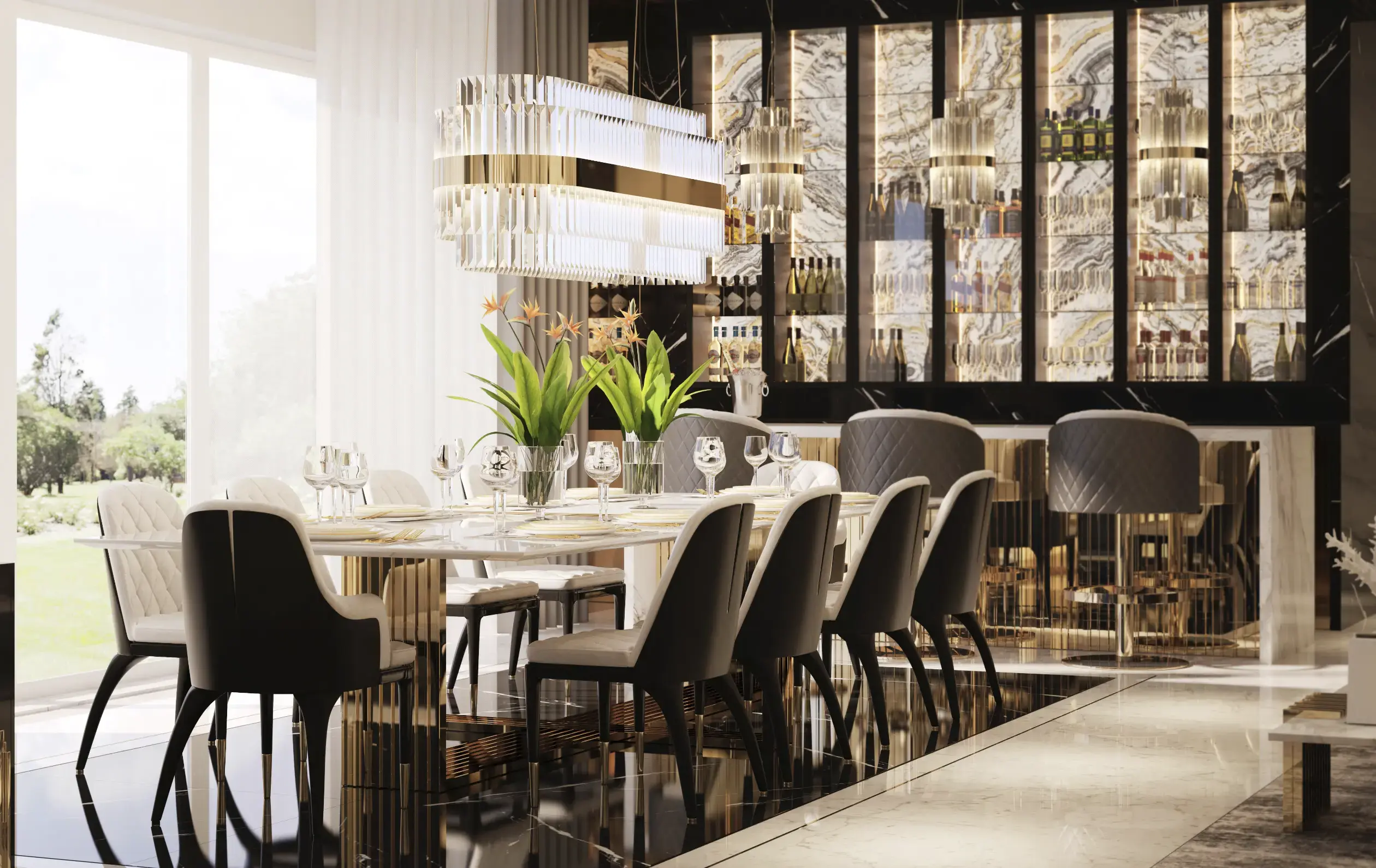 Deluxe Rotating Bar Chair - 2