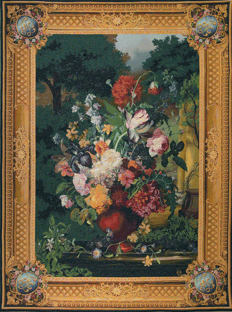 Large Flemish Bouquet Tapestry