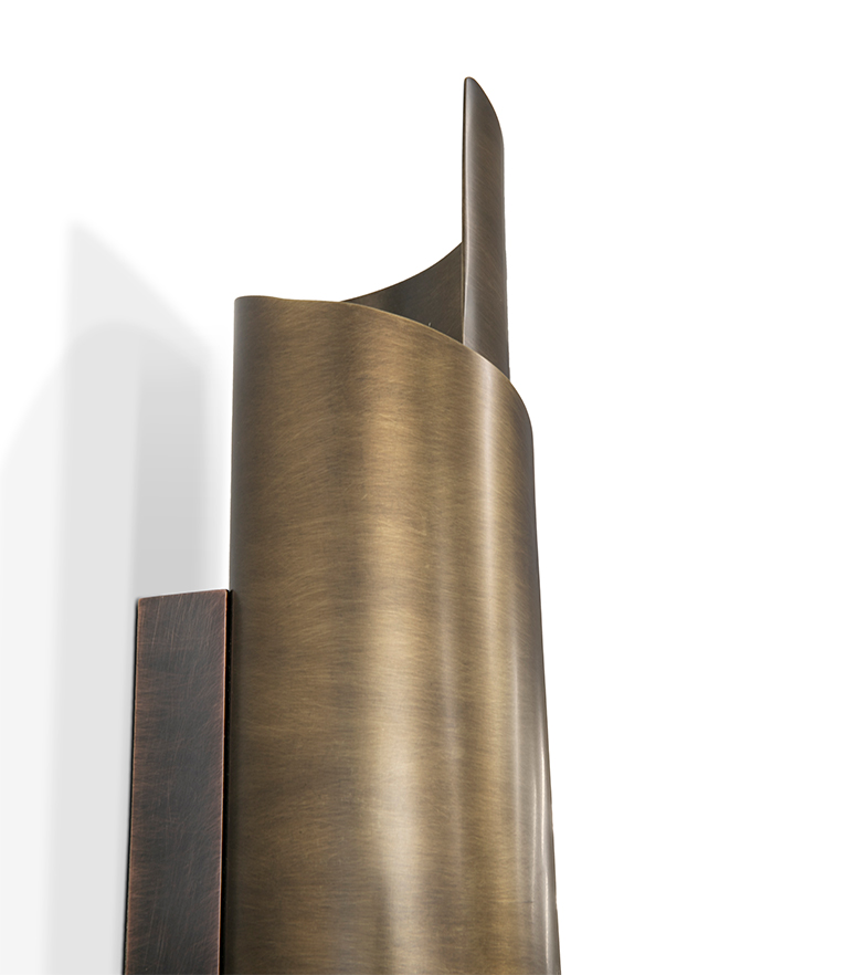 Vintage Brass Wall Light