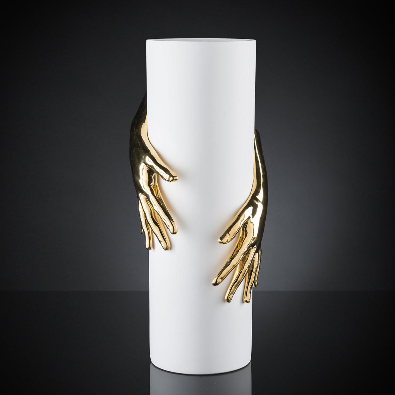 Hands Sculpted Vase