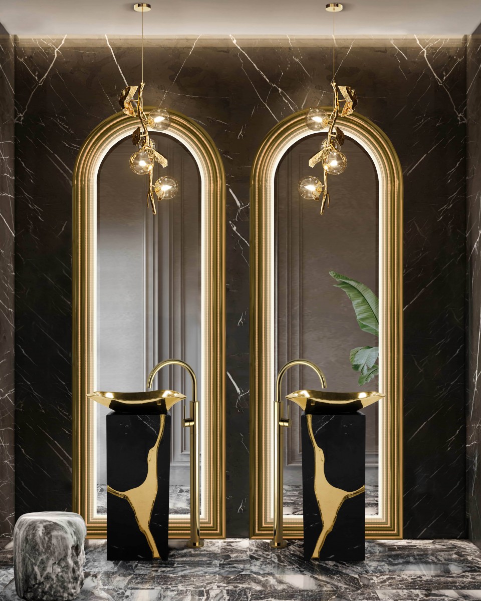 Fractured Design Pedestal Basin - 1