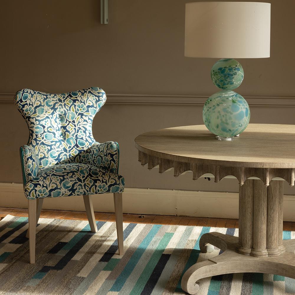 Longwood Oval Dining Table Greyed Oak