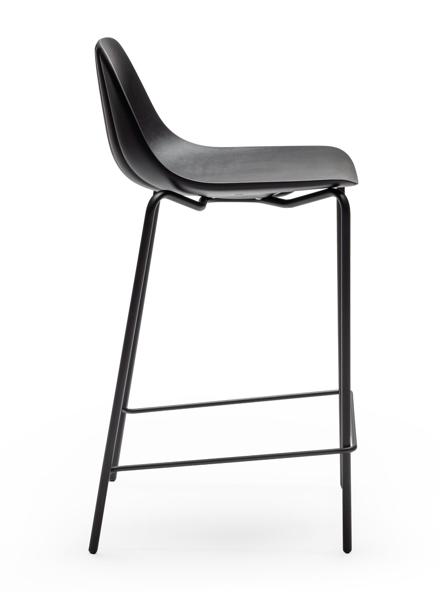 Babah White Bar Stool