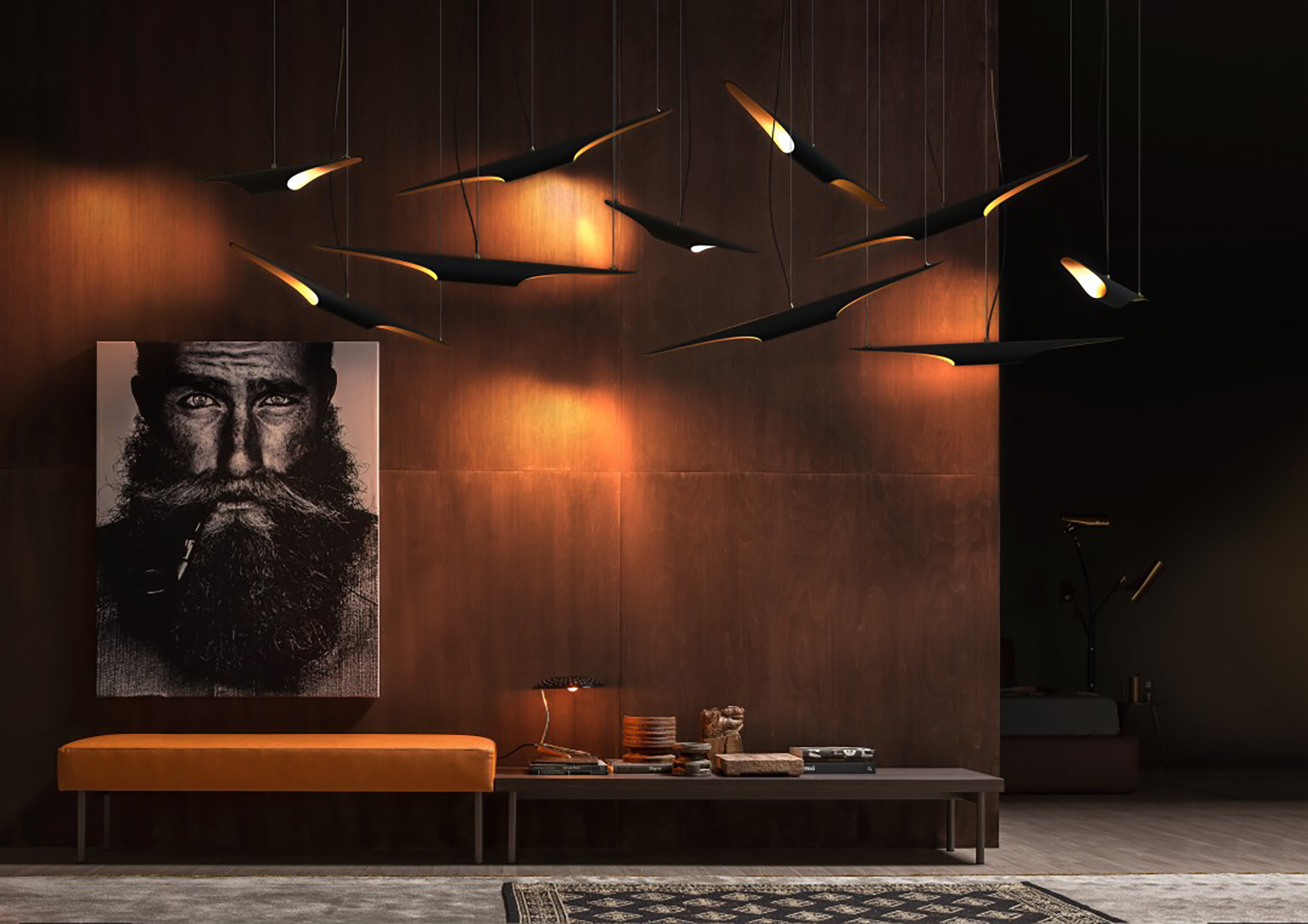 Resonance Suspension Lamp