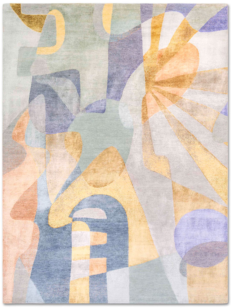 Pastel Mint Luxury Rug
