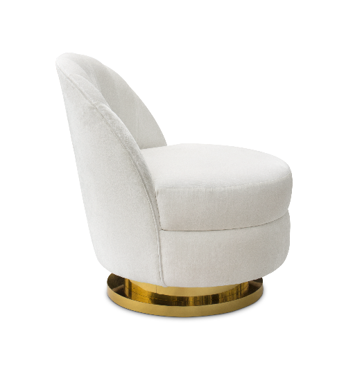 Gavin White Single Sofa