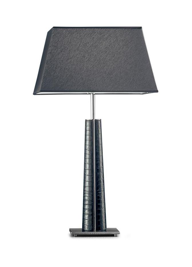 Leather Table Lamp