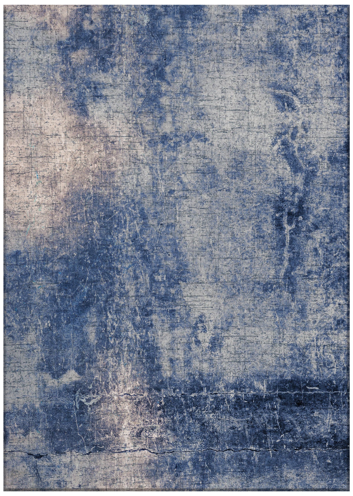 Chaos Yam Blue Rug ☞ Size: 200 x 295 cm