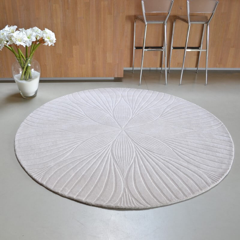 Folia Stone 38301 Round Rug ☞ Size: Ø 150 cm