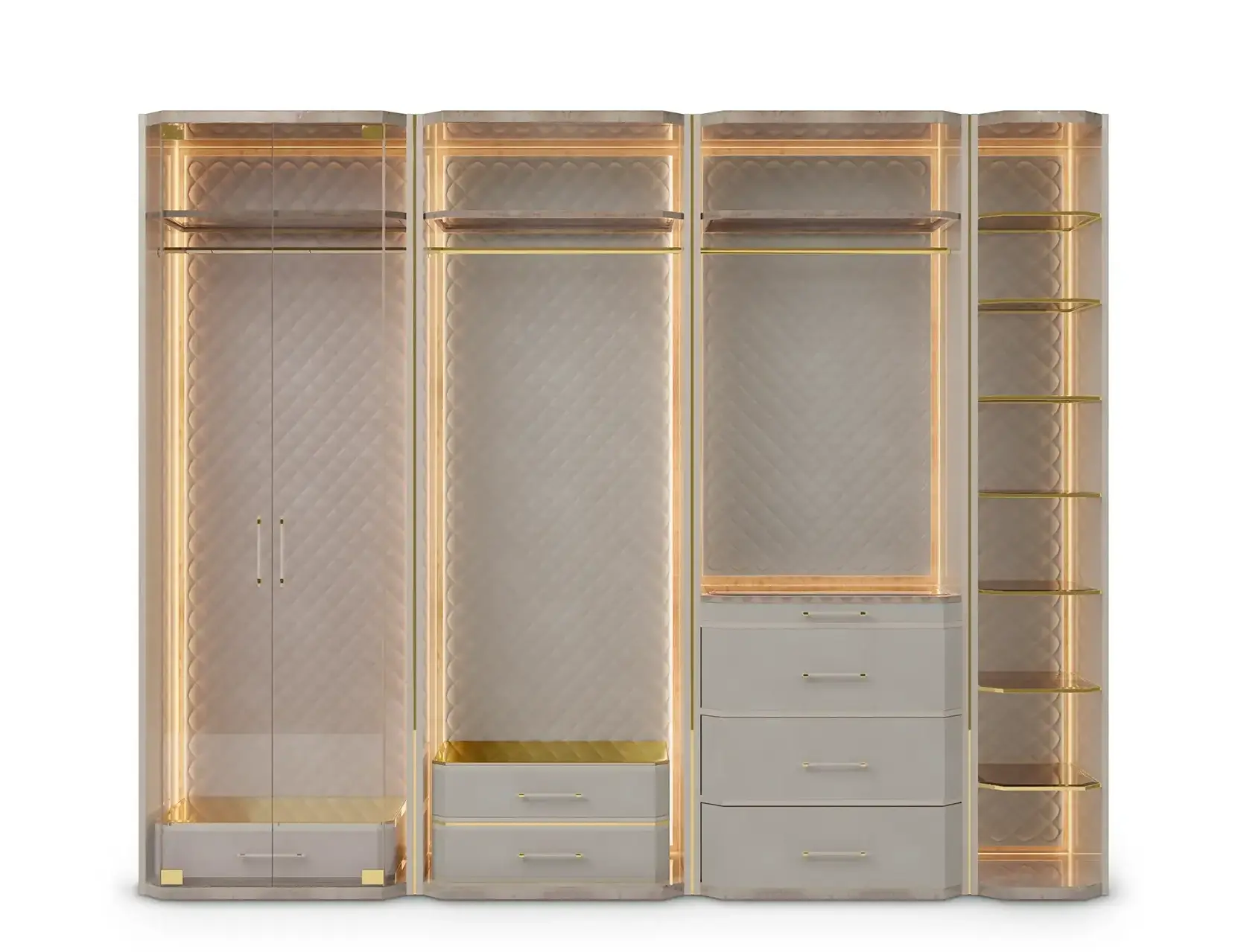 Rhythm Beige Closet