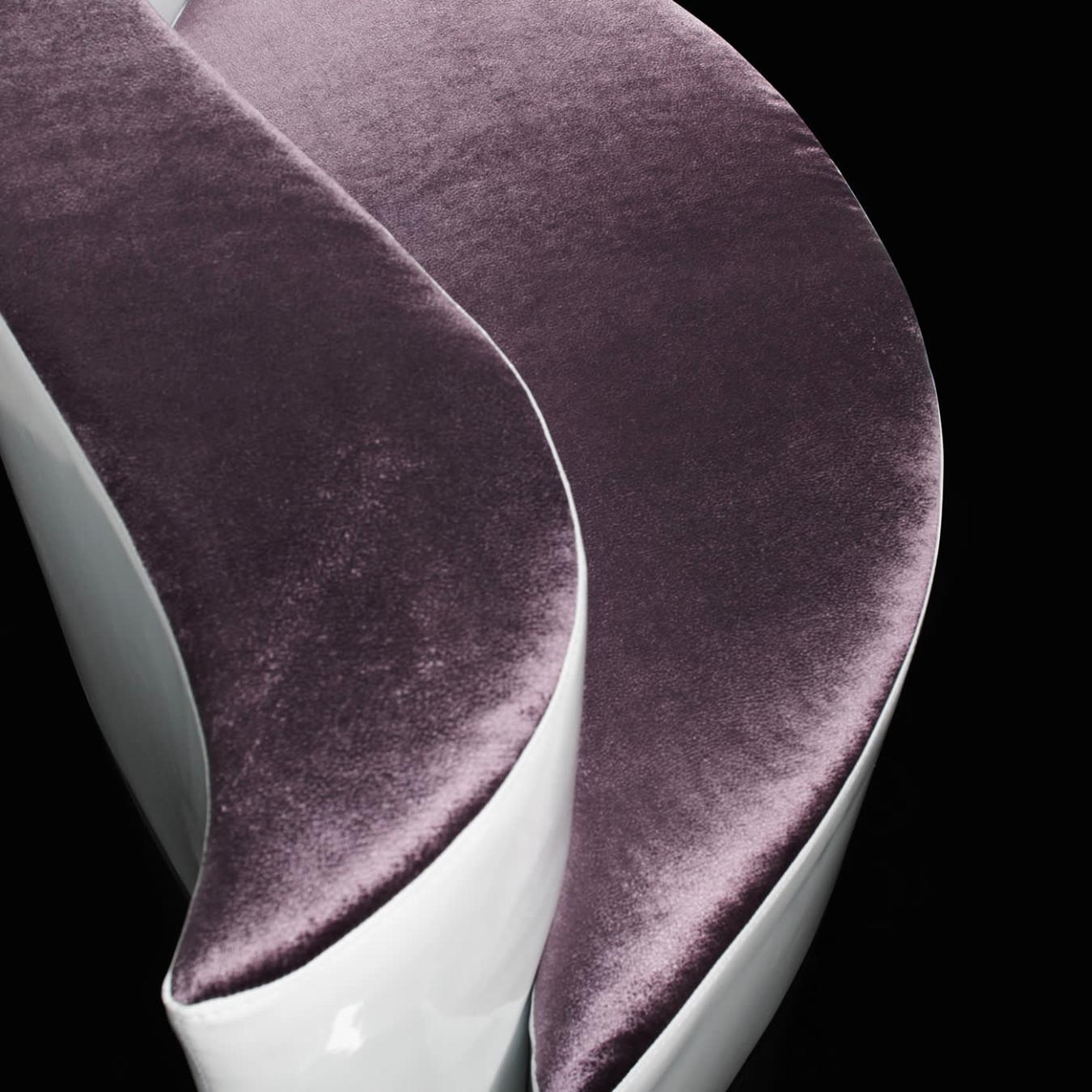 Tulip Purple Pouf