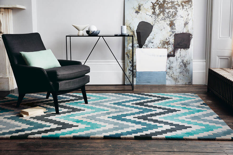 Scala Teal RG2003 Rug | Size: 290 x 390 cm