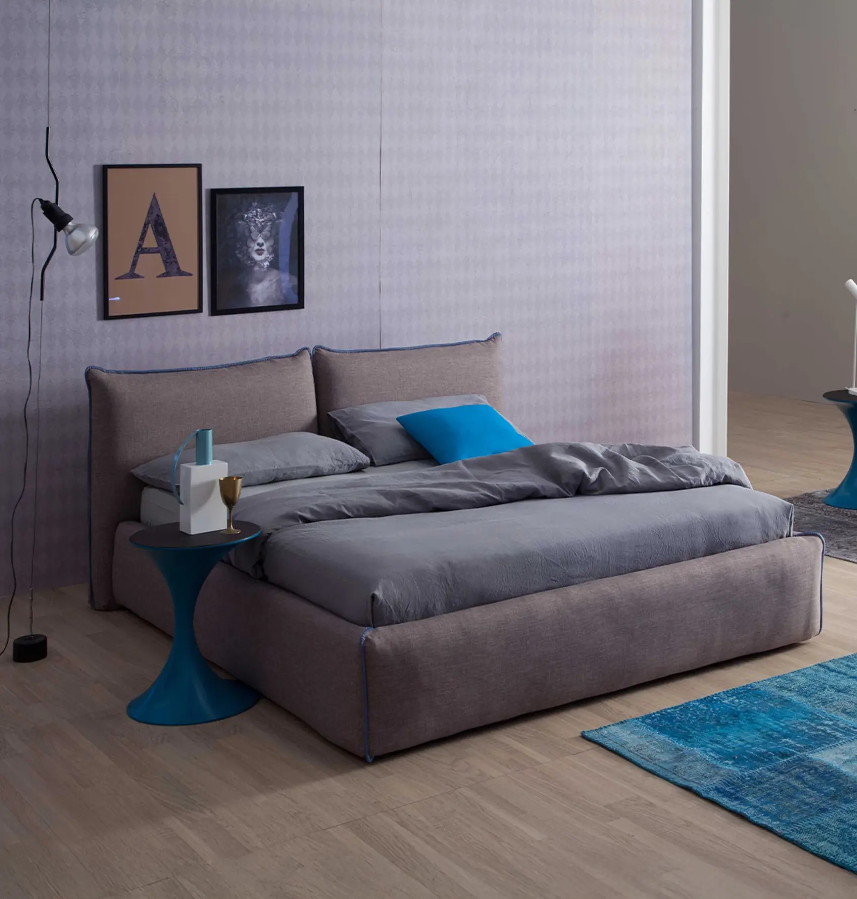 Joy Contemporary Bed