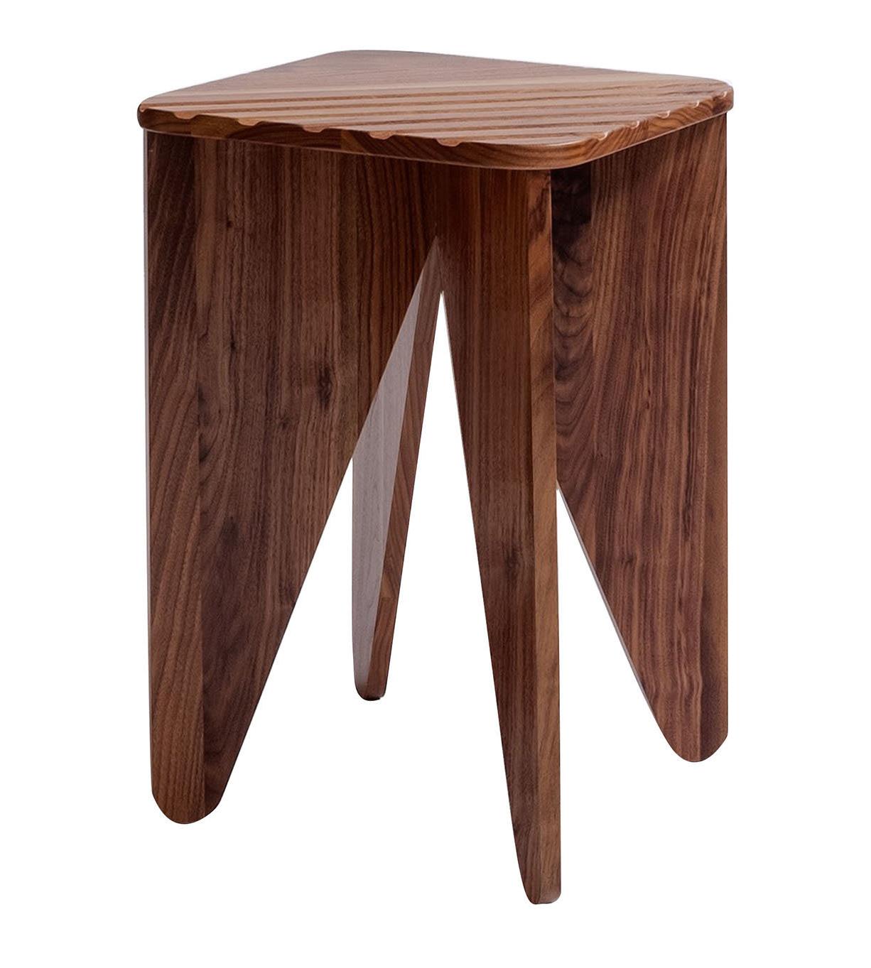 Small Low Wooden Side Table