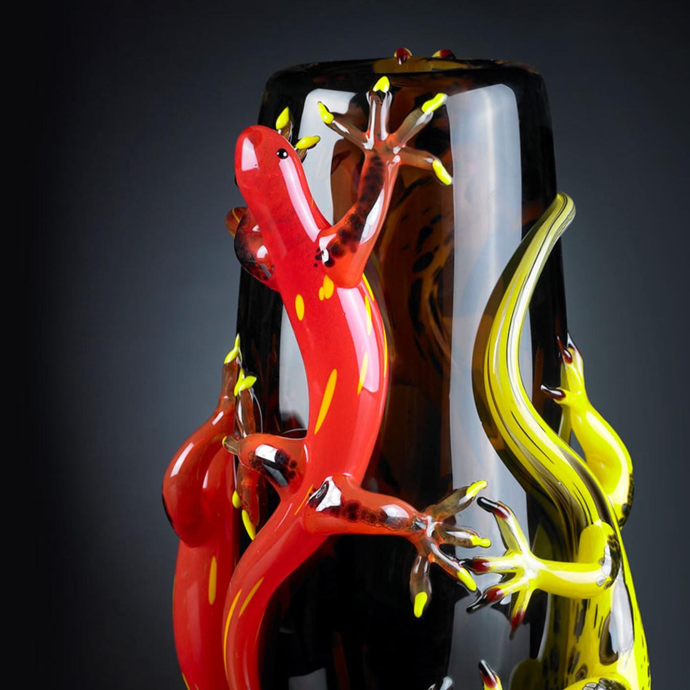 Gecko Large Decorative Vase