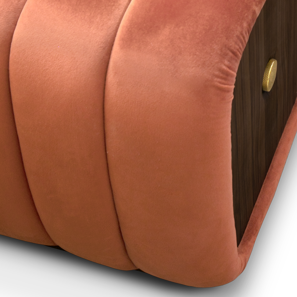 Martelli Orange Stool