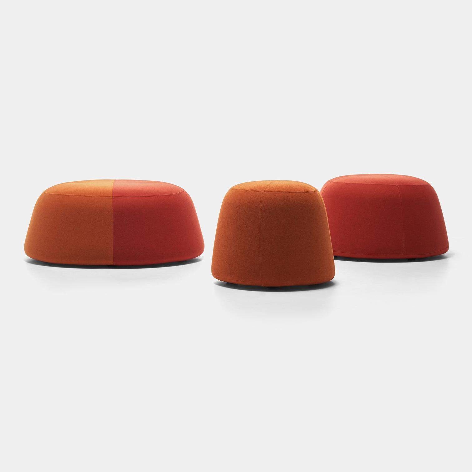 Fuji Pouf | Dimensions: L