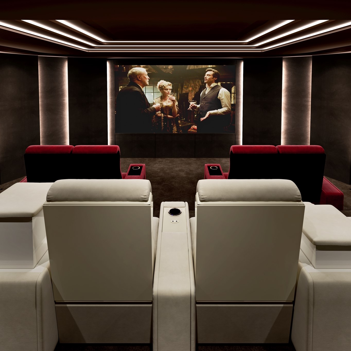 Luxor Home Cinema Lounge Chair - 1
