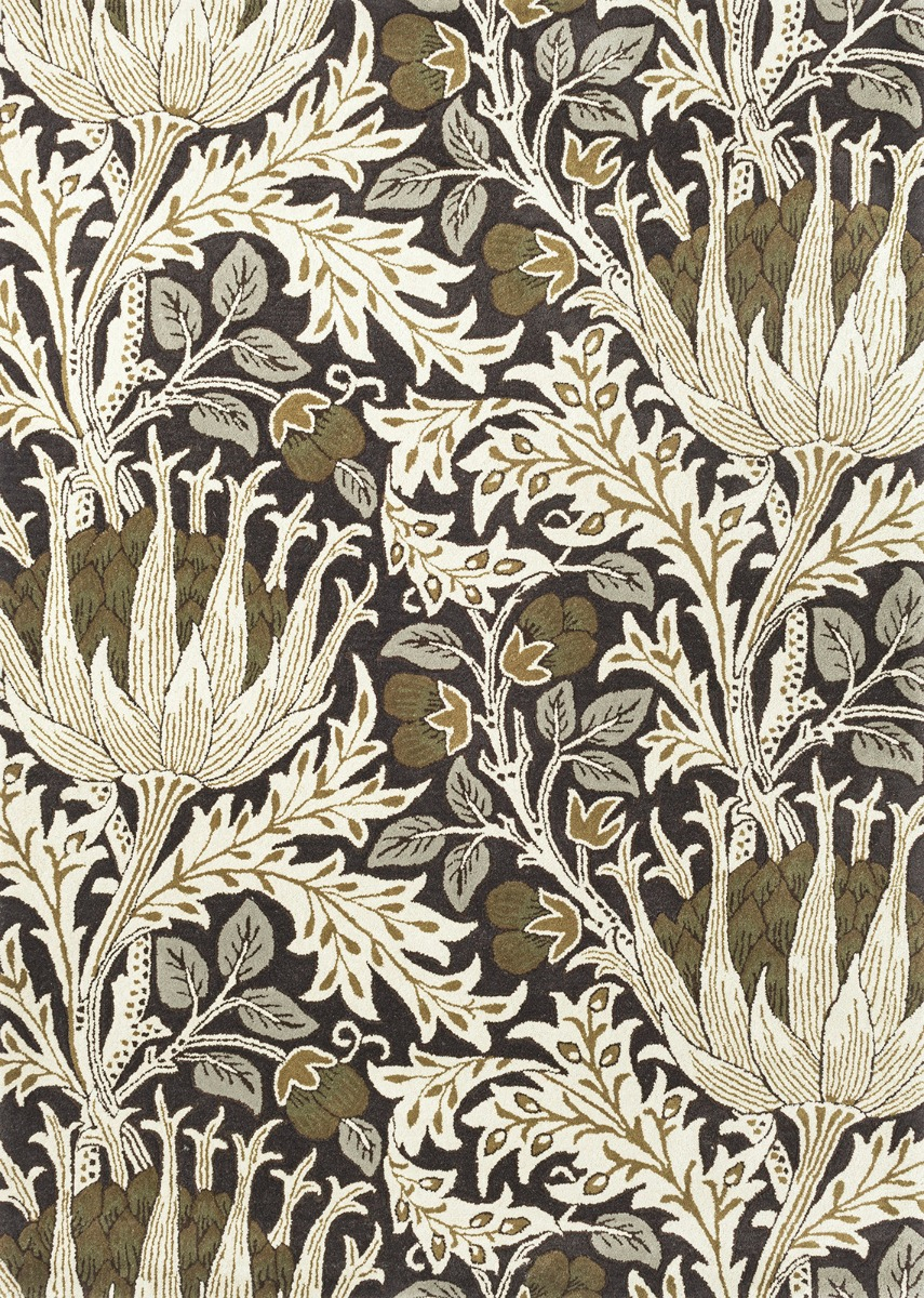 Artichoke Charcoal / Mustard 127105 Rug