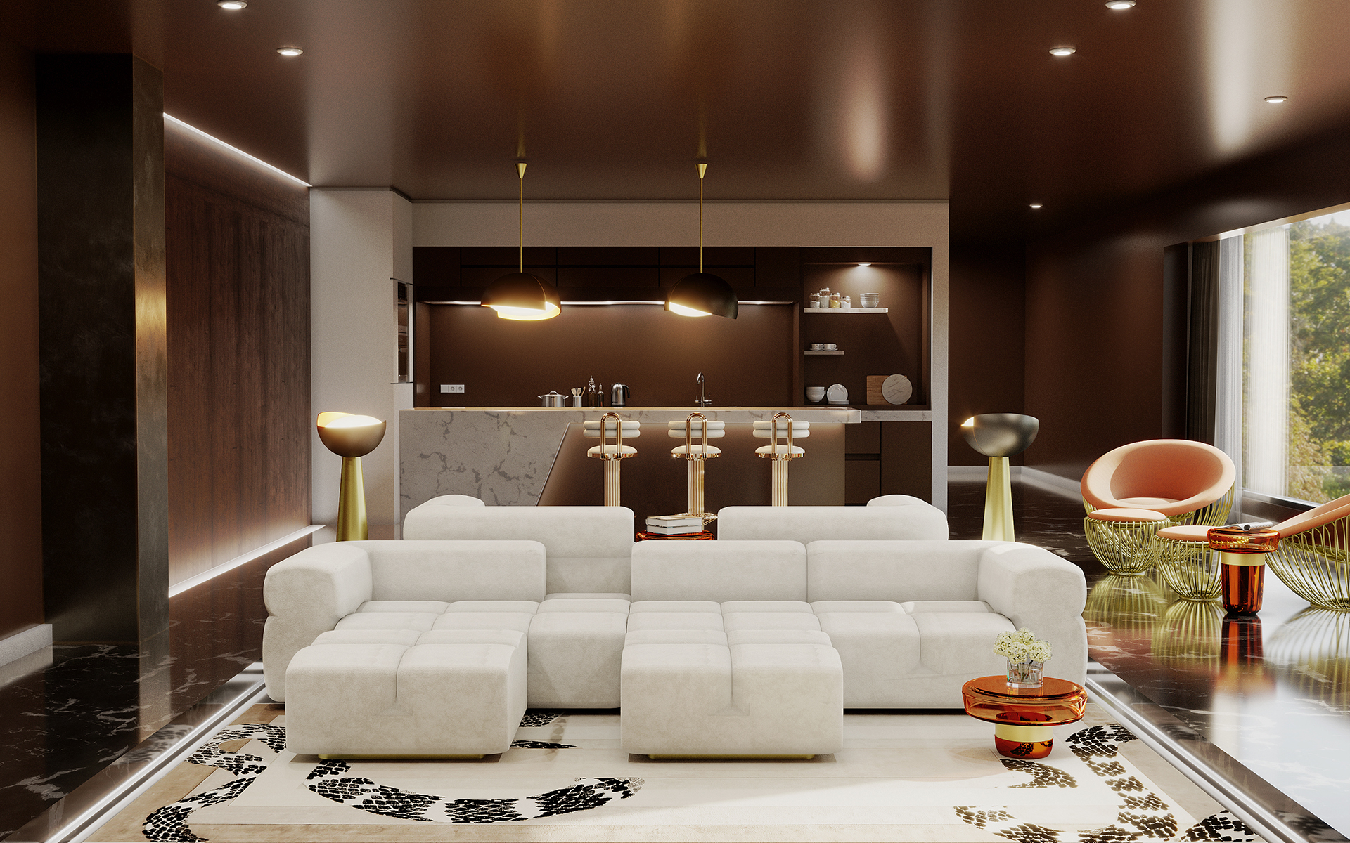 Mirage Suspension Lamp - 12